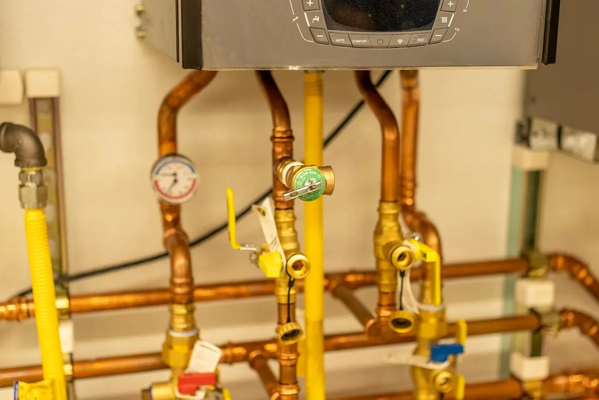 Licensed technician providing Slab Leak Repair for a homeowner in Mechanic Falls